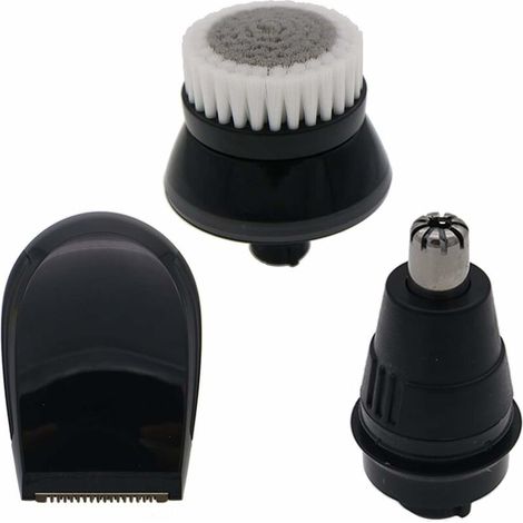 VURAHOME - Tête de rechange pour coupe-bordures + brosse de nettoyage + tondeuse pour Philips RQ1050 RQ1060 Norelco RQ585\\/52 Series 9000 & 7000 RQ1260 RQ12 (1/5)