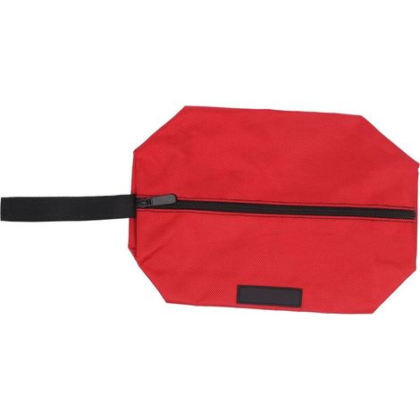 Tragbare Werkzeugtasche, Mehrzweck-Werkzeugtasche aus dickem 1680D Oxford-Gewebe, Elektriker-Werkzeugtasche mit Werkzeughalter und Organizer (rot) (1/4)