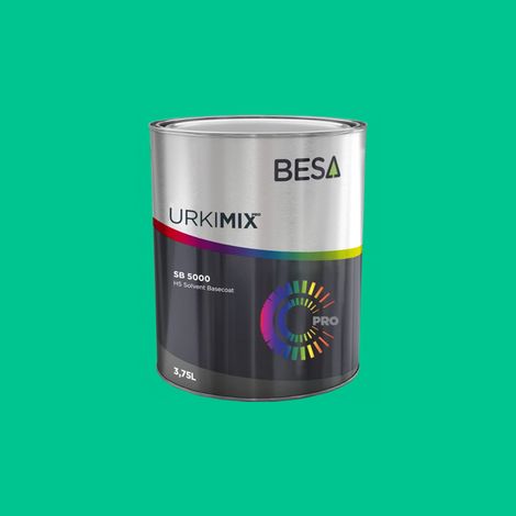 Pot de Peinture Polyuréthane / bi composant Pantone 3395C  Mat - 15kg
