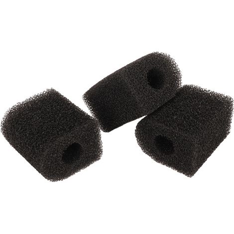 Lot de 3 rouleaux d'éponge filtrante pour aquarium : filtration efficace, prévention du colmatage, éponge de rechange sûre pour aquarium. (1/5)