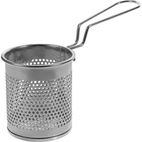 Passoire à fondue chinoise, passoire à mailles fines, passoire latérale pour fondue chinoise, cuillère (1/5)
