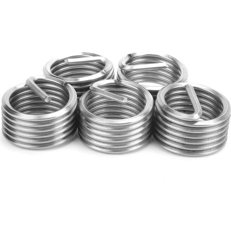 Lot de 5 inserts filetés mâles et femelles réducteurs pour écrous, outil de réparation, fixation en acier inoxydable M24x3x1D (1/5)