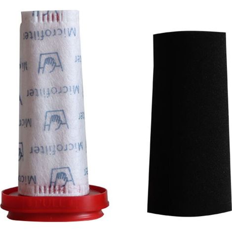 2 filtres pour aspirateur sans fil Bosch Série 4, références BBH32101, BBH3ZOO25 et BBH3PETGB (25,2 V/21,6 V) : filtres de rechange, pièces détachées et accessoires. Filtres en mousse. (1/5)