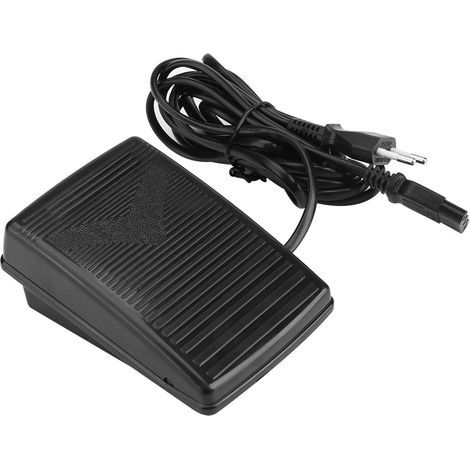 Sewing machine foot pedal, wired electronic foot pedal, suitable for JANOME 2049, FY2301/2300, JH8330A/JH8190S sewing machine foot controller (1/5)