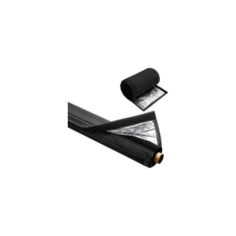 QORVA-Isolation multicouche pour tuyaux de cuivre CVC - tissu Oxford robuste, imperméable et résistant à la chaleur pour unités extérieures de climatisation.