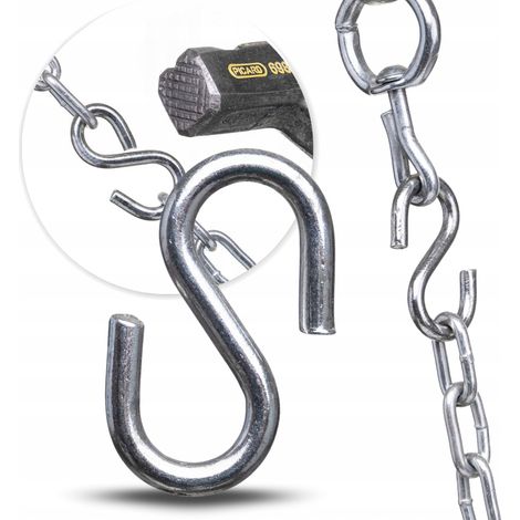 Connecteur de chaîne pour chaîne industrielle, type S, galvanisé, 1 pc.