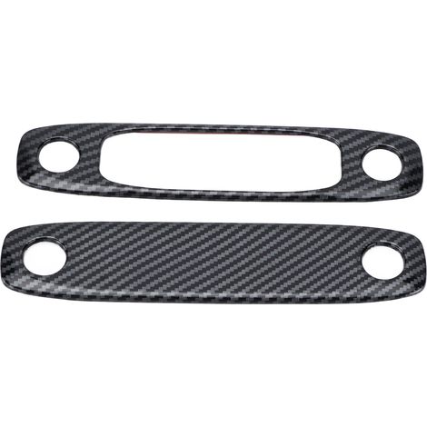 2 Pièces Déflecteurs d'Air Latéraux Avant pour Aile de Voiture, Garniture de Prise d'Aile Noire, Remplacement pour X5 G05 X5M F95 2019-2021 (1/5)