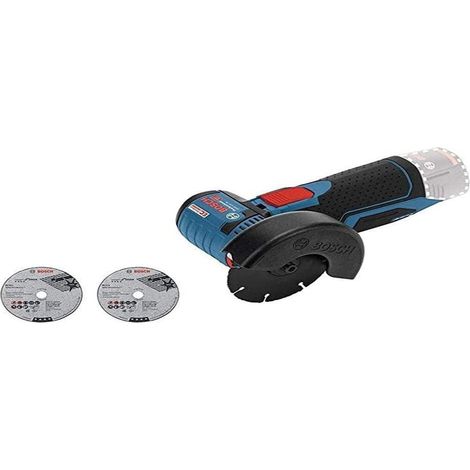 meuleuse angulaire sans-fil GWS 12V-76 (avec disque tronçonner carbure, Carbide Multi Wheel 76 x 10 mm, 2 disques à tronçonner pour inox, capot de protection, calage) (1/5)
