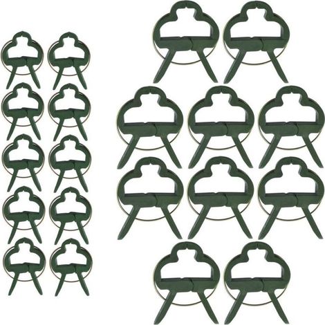 60 Pieces Climbing Plant Clips, Tomato Clips, Plant Clips, Tomato Clips (2 Sizes) (1/5)