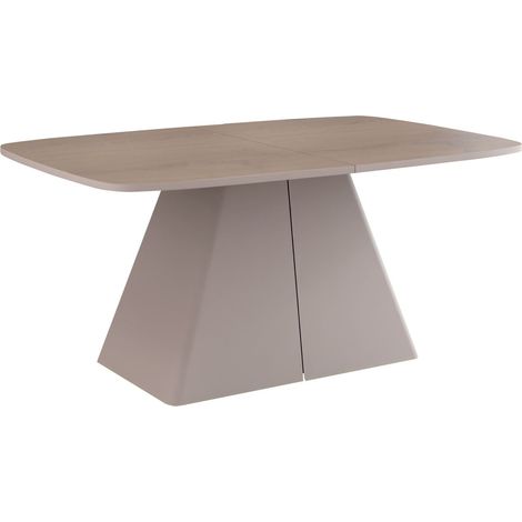 Mesa Oswego 170, Roble, 76x110x180cm, Alargamiento, Aglomerado laminado, Metal