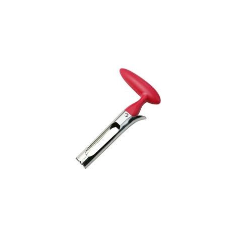 Nuevo cuchillo multifuncional de acero inoxidable para descorazonar manzanas y otras frutas, así como para quitar el corazón de las peras (rojas). - Crezuo