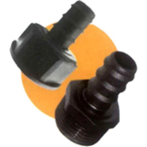 Rubinetto per sacca di irrigazione Rubinetto 1/2 x 16 mm Maschio/Femmina 19181