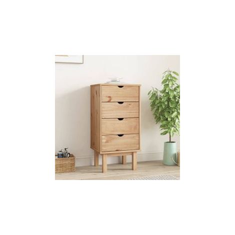 Commode OTTA 45x39x90 bois de pin massif (1/5)