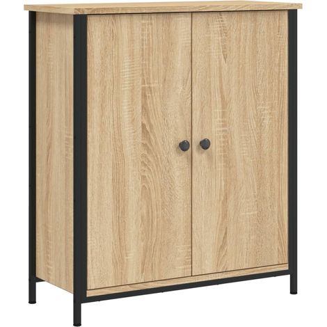 Credenza buffet cassettiera mobile contenitore organizer cucina soggiorno soggiorno Sonoma 70 x 30 x 80 cm derivati del legno marrone 020031695