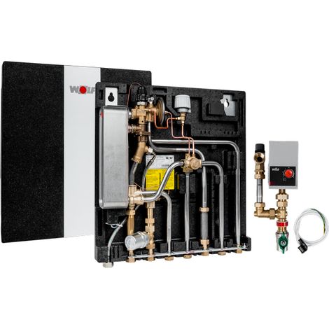 Wolf Wohnungsstation CAT-37 Typ: HT-CIRC-ULTRA, mit Dämmhaube - 2074776