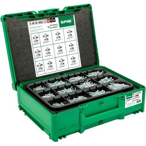 SPAX systainer³ T-Loc 5000009172010 Schrauben-Satz 1 St. (1/3)