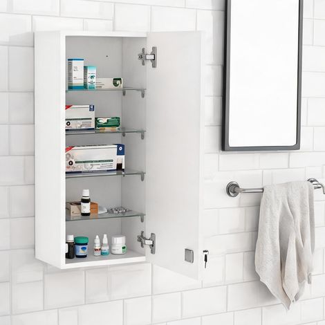 Meuble de salle de bain en melamina de Madera 30 x 20 x 70 cm (1/5)