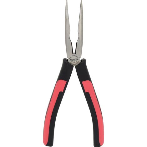 Pince à bec demi-rond coudée SlimPOWER, 210mm (1/5)