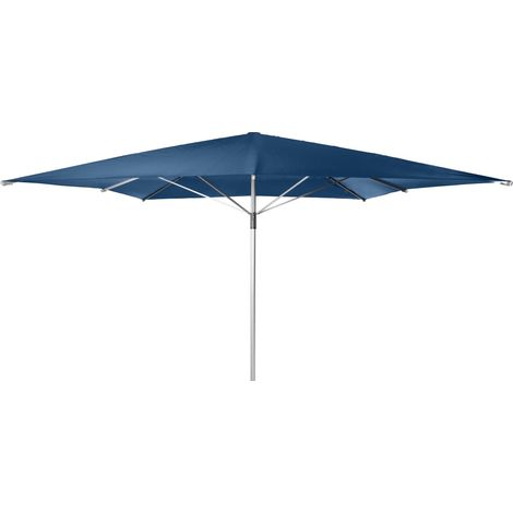 Doppler Sonnenschirm/ Großschirm "Telestar"  400 x 400 cm, dunkelblau, ohne Volant, Bezug aus 100% Polyester, Gestell aus Aluminium, 25 kg (1/5)