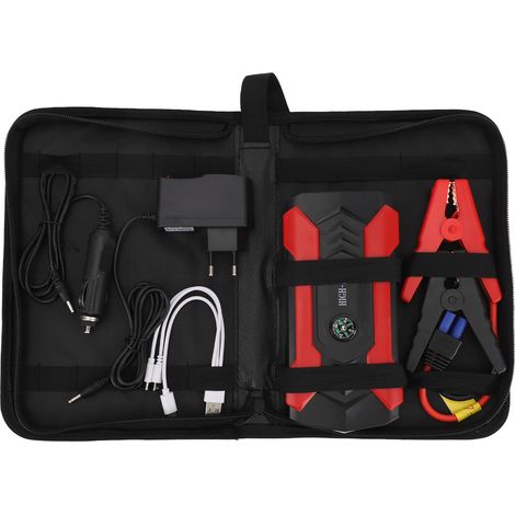 Batterie de secours multifonctionnelle pour voiture 48000mAh, démarreur de voiture, convient aux moteurs 12V/motos 100-240V. (1/5)