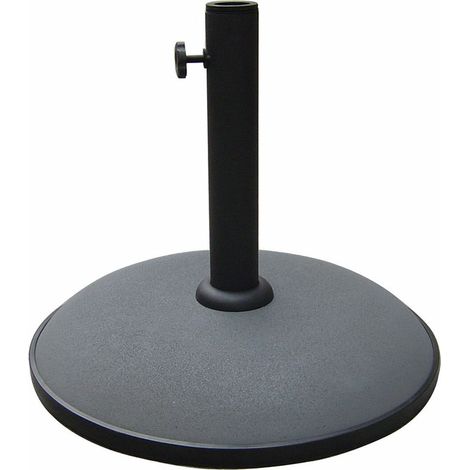 Marbueno Sonnenschirmbasis Grau Modernes Design 21,5 kg