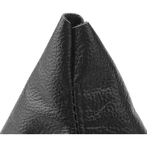 Protection de manette de vitesses en cuir noir pour BMW Serie 3 E46 (1998-2005) (1/4)