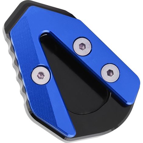 Plaque d'extension de béquille latérale pour moto YAMAHA YZF R6 17-19 (bleu) (1/5)