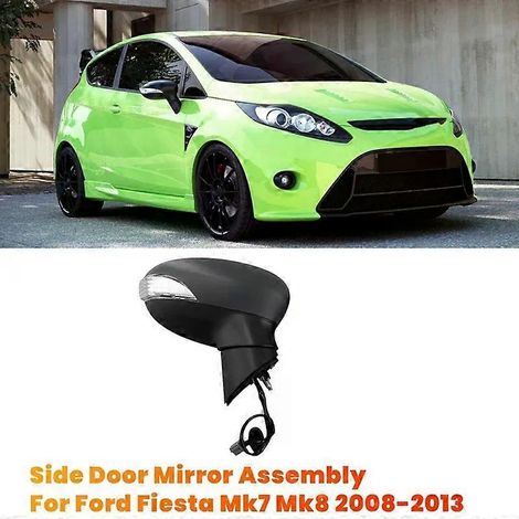 Außenspiegel-Baugruppe für Ford Fiesta Mk7 Mk8 2008-2013, Außenspiegel mit Blinker (JXLGV) (1/5)