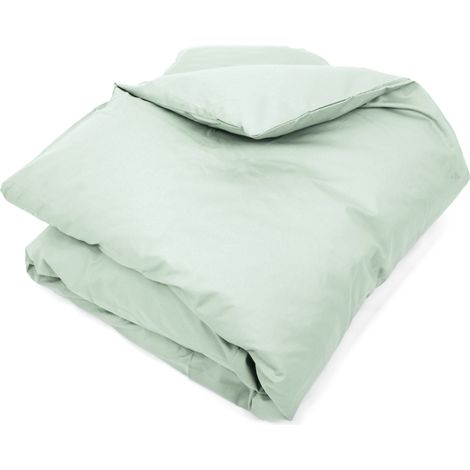 Housse de couette uni coton ALTO 280x240 cm (1/5)