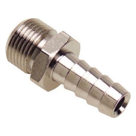 Spike-Fitting für männliche Schläuche 10 - 3/8 (Blister 2 Stück)