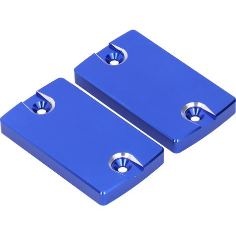 Bouchons de réservoir de liquide de frein avant (une paire, bleus) pour Suzuki Hayabusa GSX1300R GSX1400 DL1000 (1/5)