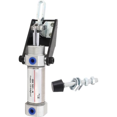 Abrazadera Neumática de Acero Inoxidable 304, Fuerza de Sujeción 50kg con Barra en U – Ideal para Soldadura y Taller (1/5)