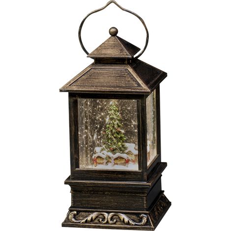 Konstsmide Schneelaterne Weihnachtsmarkt Höhe 22 cm LED-Figuren (1/3)