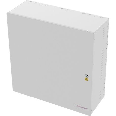 Coffret modulaire blanc 355x355x237mm avec RAIL DIN SEWOSY (1/2)