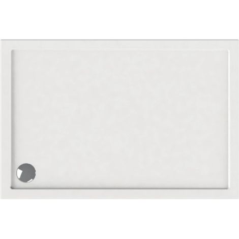 Piatto doccia 120x80 acrilico bianco slim kamalu