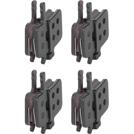 Plaquettes de frein vélo semi-métalliques, 4 paires pour freins à disque, pièces de rechange (1/5)