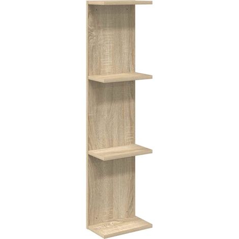 Étagère Murale Chêne Sonoma 22 x 15 x 100 cm Bois d'ingénierie vidaXL (1/5)