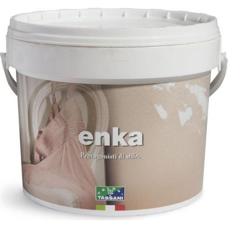 PITTURA STUCCO OPACO EFFETTO DECORATIVO ENKA BASE NEUTRA LT 1