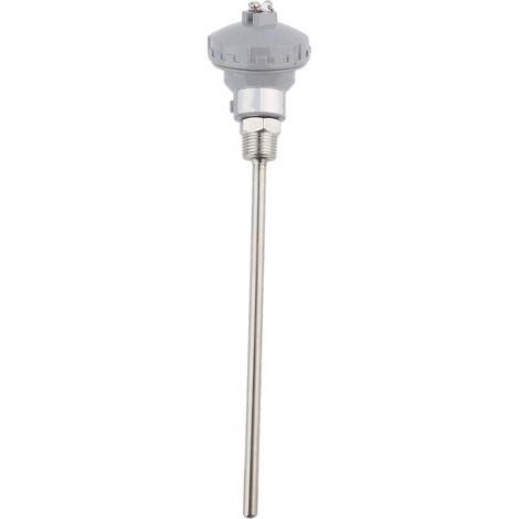 Sonde de température PT100 RTD Inox 201 Filetage 1/2'' NPT Tête de bornier Thermocouple Plage -200 à 420°C Diamètre 8mm (1/5)