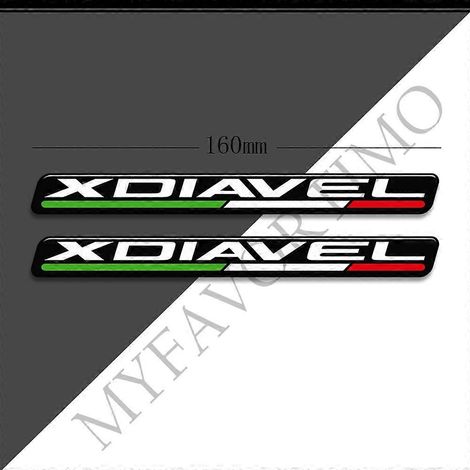 Kit de protection de carénage, garde-boue, autocollants 3D, kit de protection pour réservoir d'essence et d'huile, genouillère et coussin de réservoir pour Ducati XDiavel et SX Diavel (1/5)
