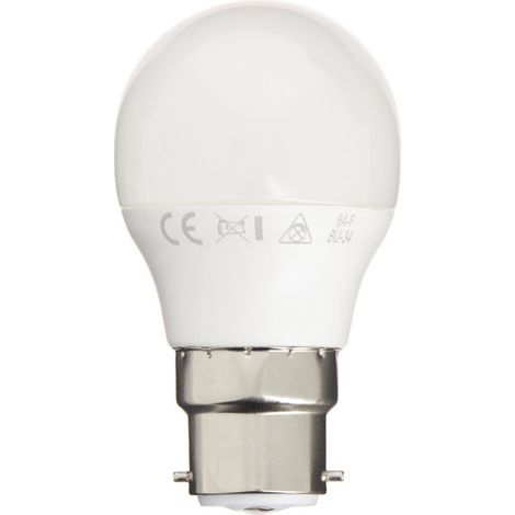 Xanlite - Ampoule LED P45, culot B22, 5,3W cons. (40W eq.), lumière blanc neutre - EB470PCW