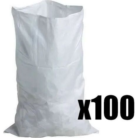 Sac à gravats pas cher tissé résistance 60 kg (x100) (1/4)