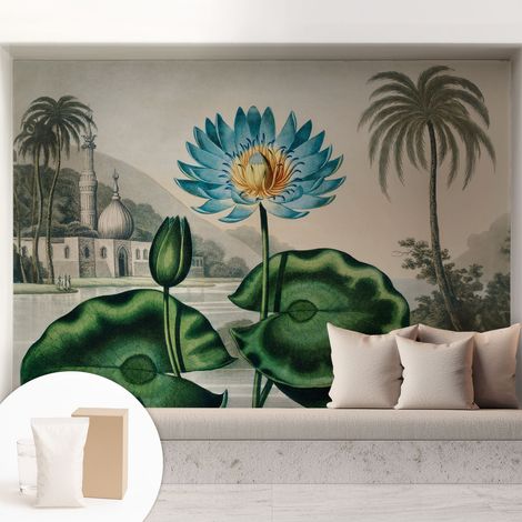 Carta Da Parati - Murale Alla Moda Decorazione - Camera Da Letto - Con Colla Gratuita Paesaggio esotico 208x146 cm (1/5)