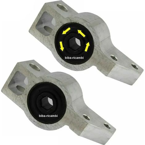 Silent block rinforzati 100% compatibili con audi a3 ii (8p) dal 2003-2012