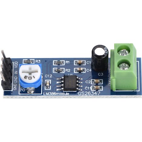5 modules amplificateurs audio 5V-12V à gain 200 pour Ek1236 L1P8 (1/5)