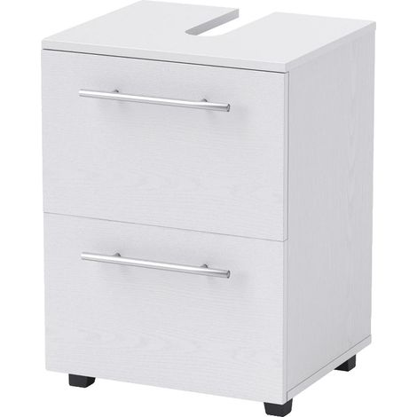 Armario de baño con cajón, mueble de almacenamiento para baño, 41,5 cm de ancho x 35,5 cm de profundidad x 59 cm de alto, fácil montaje. (1/5)