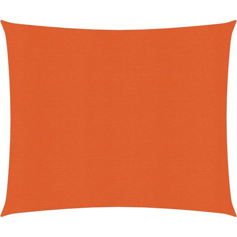 Voile d'ombrage Voile de parasol - 160 g/m² Orange 2,5x3 m PEHD BV138306 - BonneVie (1/5)