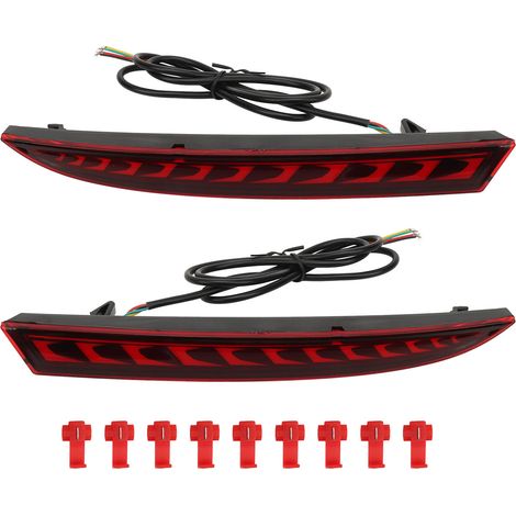 Guidon Moto Protège-Mains Universel 22mm 28mm pour YZF WRF, Garde-Mains Rouges (1/5)