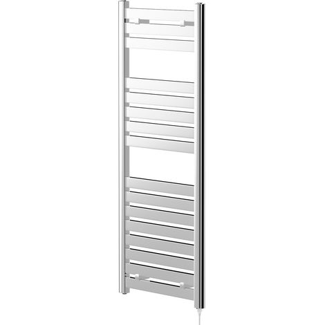 Cassini Chrome 1200mm x 500mm Electric Heated Towel Rail (1/5)