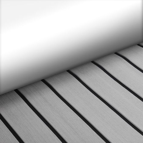 Hellgraue EVA-Teak-Deckplatte, Bootsboden, geeignet für Yachten (1/5)